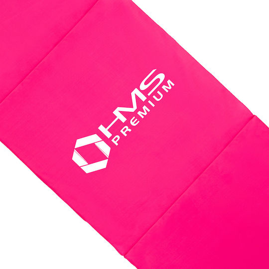 HMS MGS02 Exercise Mat Pink with Carry Strap (180x60x5cm)