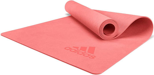 adidas Premium Klappbare Trainingsmatte Yoga Glow Rosa (176x61x0,5cm)