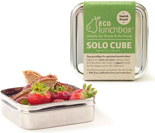 Ecolunchbox Solo Ασημί 620ml