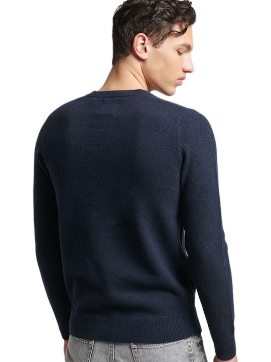 Superdry Herren Langarm-Pullover Navy