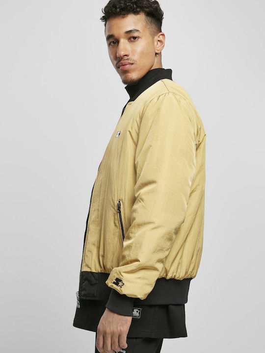 Winter Jacket Bomber Golden Sand