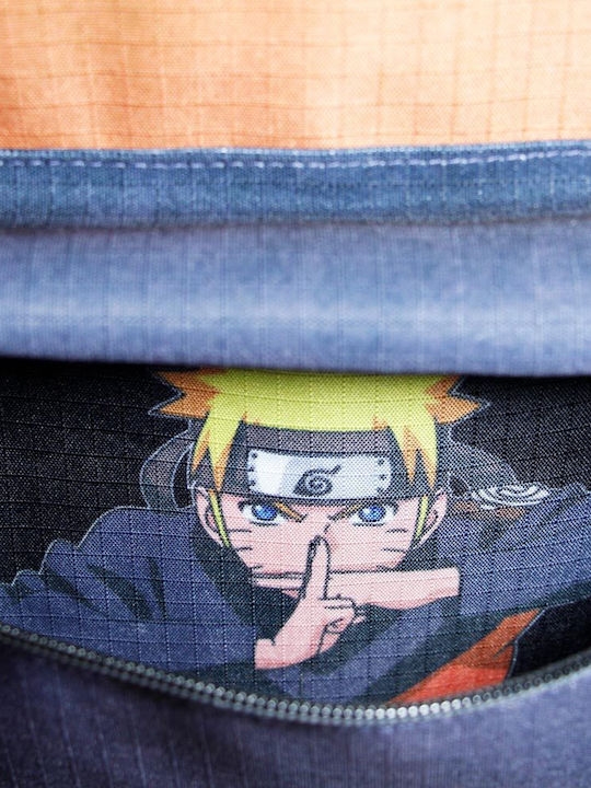 Karactermania Naruto Shippuden Symbol Σχολική Τσάντα Πλάτης Δημοτικού σε Πορτοκαλί χρώμα