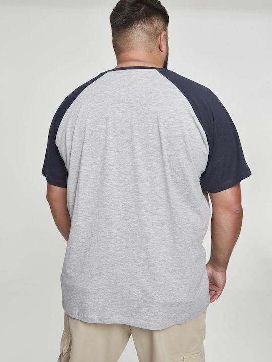 Contrast T-shirt Navy / Grey