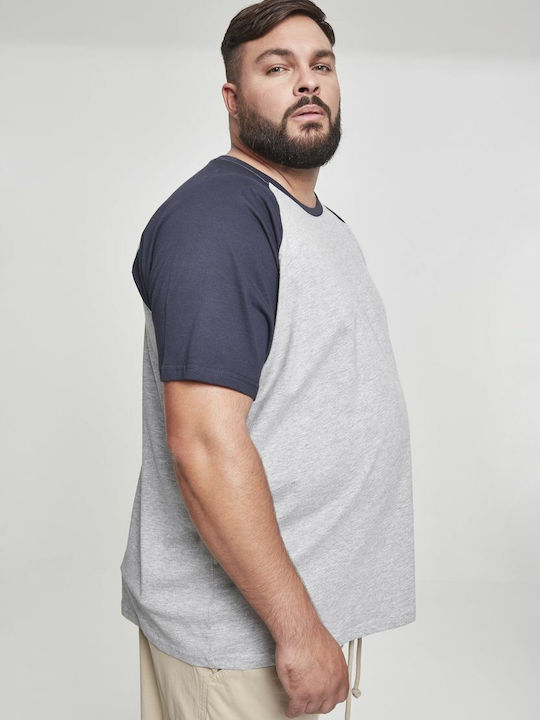 Contrast T-shirt Navy / Grey