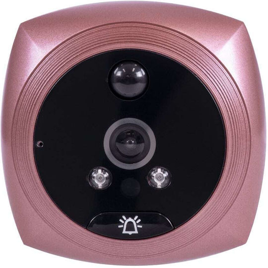 GloboStar Wireless Video Intercom Set Wi-Fi Pink