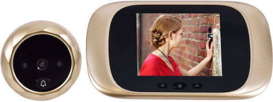 GloboStar Wireless Wi-Fi Video Intercom Set Gold Gold