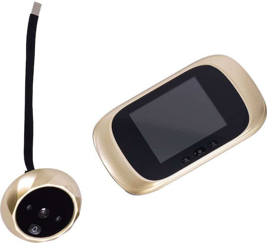 GloboStar Wireless Wi-Fi Video Intercom Set Gold Gold