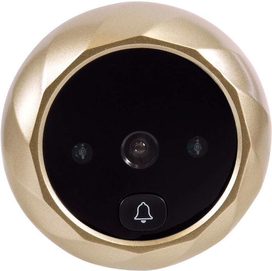 GloboStar Wireless Wi-Fi Video Intercom Set Gold Gold
