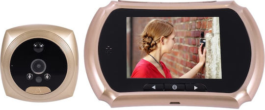 GloboStar Wireless Video Intercom Set Wi-Fi Gold Gold