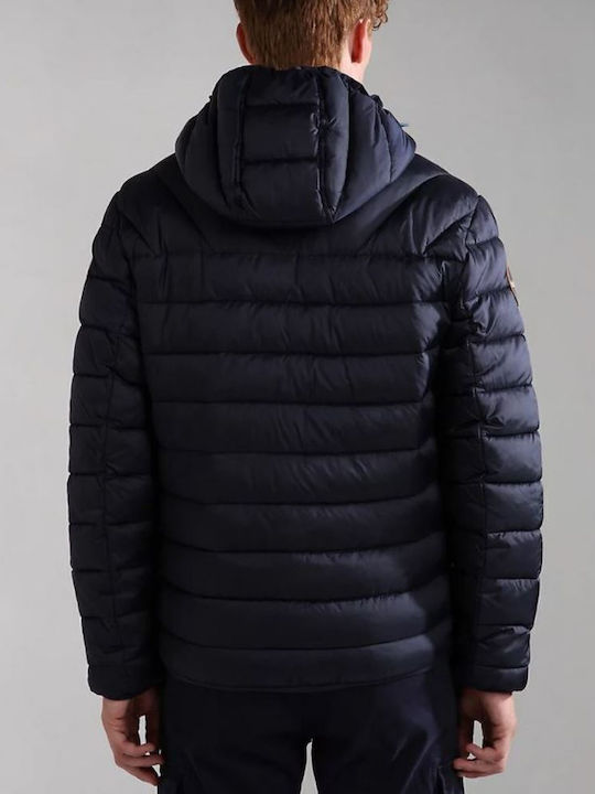 Aerons Winter Jacket Puffer Blu marine