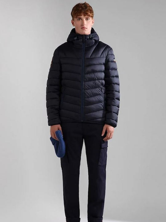 Aerons Winter Jacket Puffer Blu marine