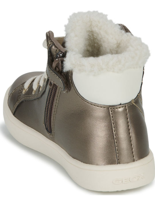 KATHE Παιδικά Sneakers High Χρυσά