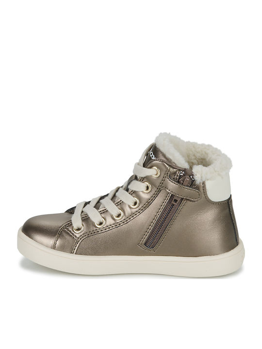 KATHE Παιδικά Sneakers High Χρυσά
