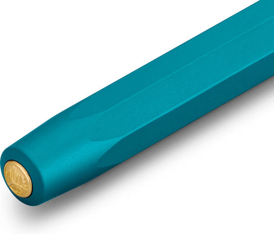 Kaweco Collection Iguana Stilou Medium Albastru din Aluminiu