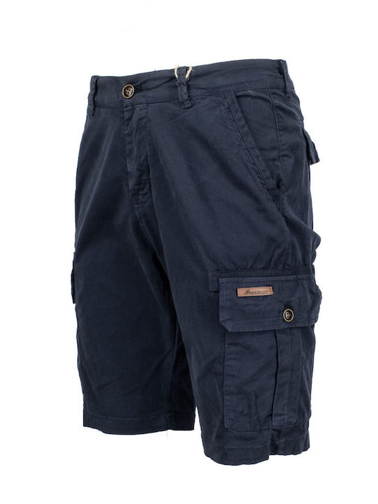 Limited Ανδρική Βερμούδα Cargo Navy Μπλε