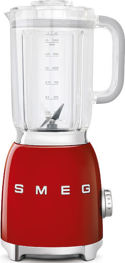 Smeg 50's Style Блендери с Пластмасова Каната 1,5 л 800W Червен
