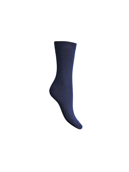 Walk Women's Solid Color Socks Navy 3Pack