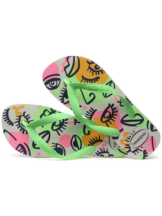 Havaianas Frauen Flip Flops in Grün Farbe