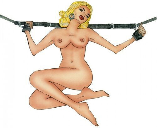 You2Toys Bed Cuffs Χειροπέδες σε Μαύρο Χρώμα 3τμχ