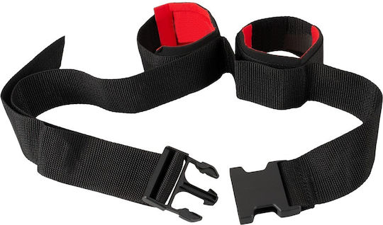 You2Toys Restraint Demuts Riemen Комплект за Връзване на Тяло с Крайници в Черен Цвят