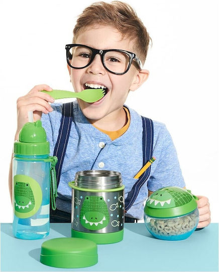 Skip Hop Zoo Crocodile Baby Food Thermos Stainless Steel 325ml