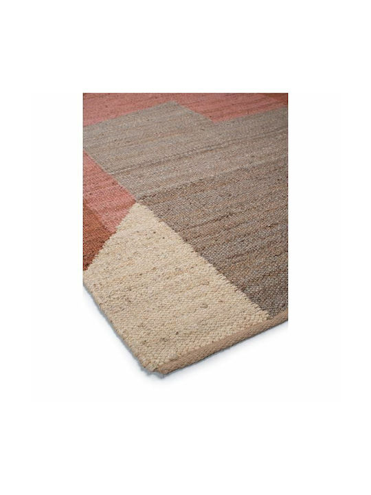 Viokarpet Gardin J-17 Rug Rectangular Summer from Jute Multicolour