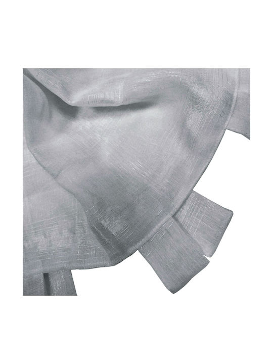 Window Curtain with Tab Top L-C Candide Gray 60x90cm