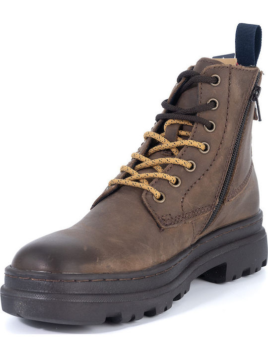 Stoner Leather Brown Boots Anatomical