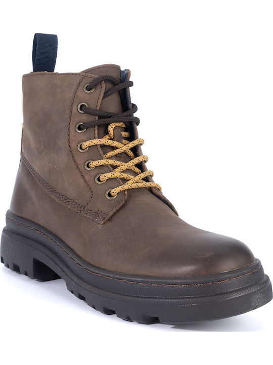 Stoner Leather Brown Boots Anatomical