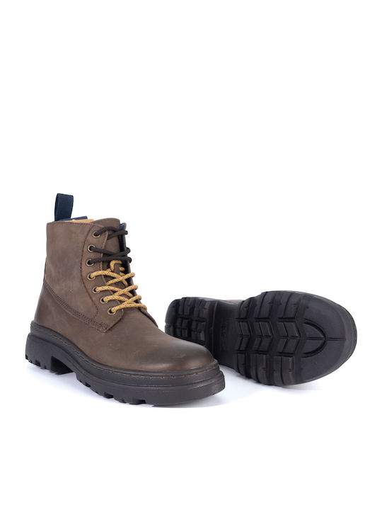 Stoner Leather Brown Boots Anatomical