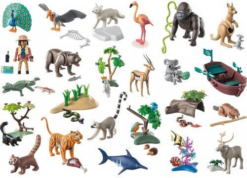 Playmobil Wiltopia Explorând Lumea Animalelor pentru 4-10 ani