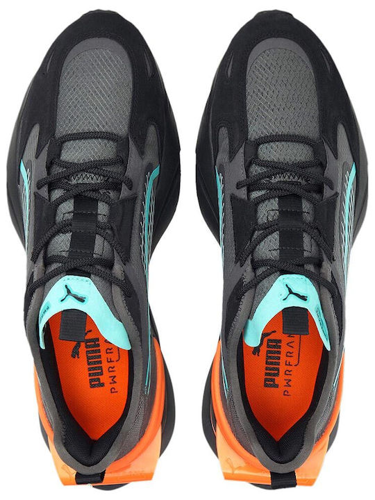 Puma Pwrframe OP-1 Ανδρικά Αθλητικά Παπούτσια για Προπόνηση & Γυμναστήριο Μαύρα