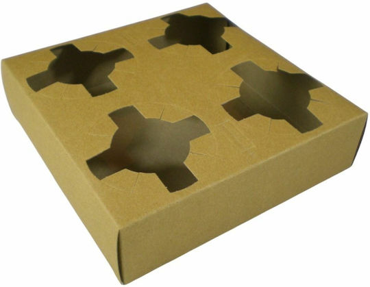 Quadruple Disposable Cup Holder 25pcs