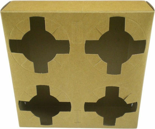 Quadruple Disposable Cup Holder 25pcs