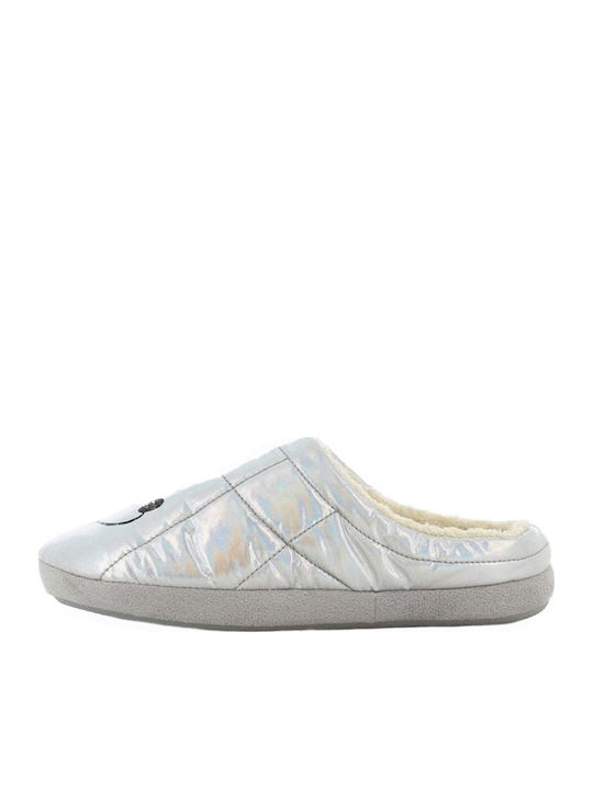 Kids Slippers Silver