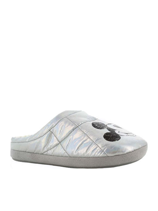 Kids Slippers Silver