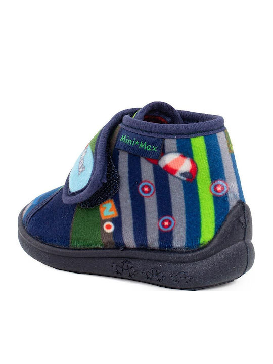 Anatomic Kids Slippers Boots Blue Jojo 1