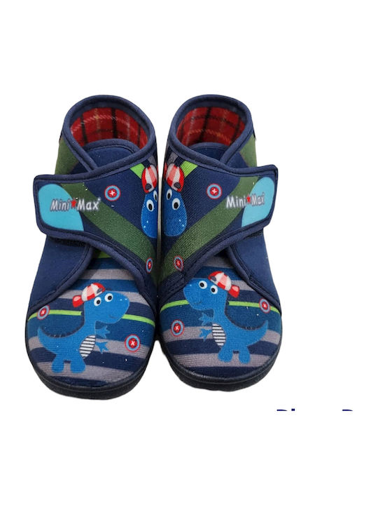 Anatomic Kids Slippers Boots Blue Jojo 1