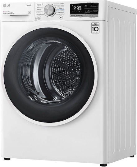 LG RH80V9AVHN Сушилня 8кг с Термопомпа