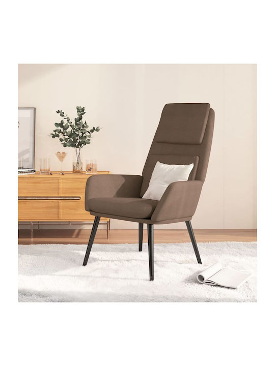 Μπερζέρα Taupe 70x77x98cm