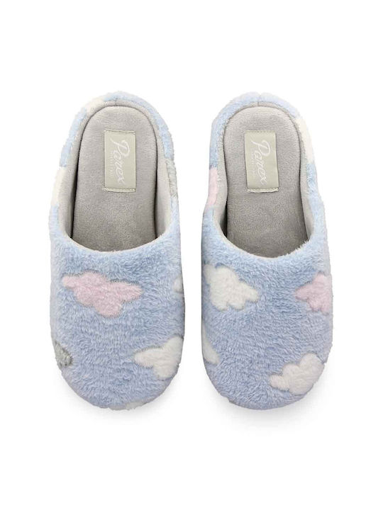 Parex Women's Slipper In Light Blue Colour