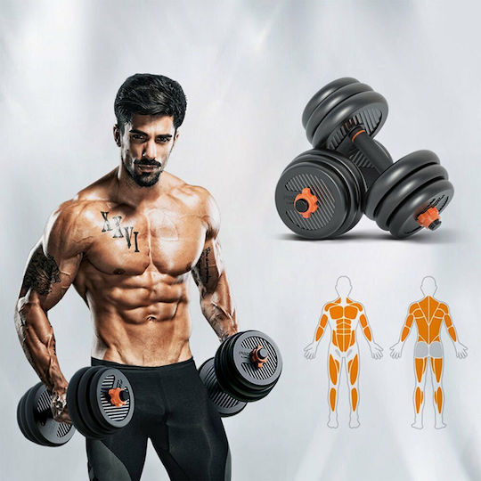 Xiaomi Weights and Dumbbells Kit Set de gantere cu bară, greutate totală 10kg