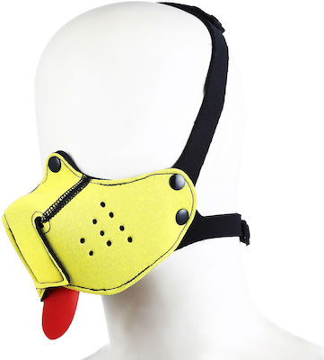 Kiotos Neoprene Puppy Dog Mouth Mask Yellow Yellow