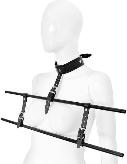 Kiotos Set for Cuffs & Collar Restraint Kits Black