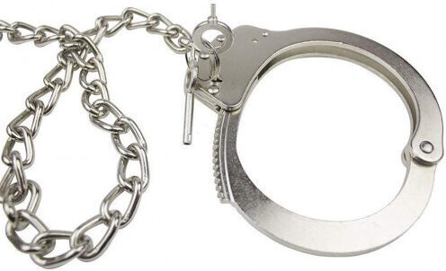 Naughty Toys Χειροπέδες σε Μαύρο Χρώμα