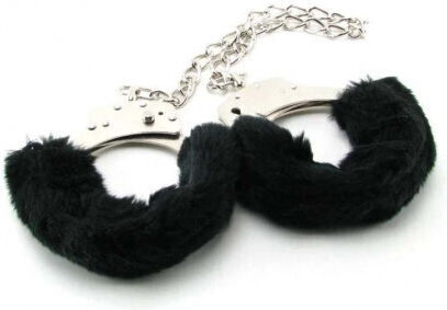 Naughty Toys Χειροπέδες σε Μαύρο Χρώμα