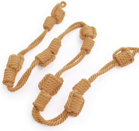 Shibari Naughty Toys Armbinder Shibari Rope 6m Σχοινί Δεσίματος σε Μπεζ Χρώμα