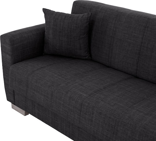 Polya Dreisitzer Sofa Sofa mit Stauraum Gray 215x80x77cm