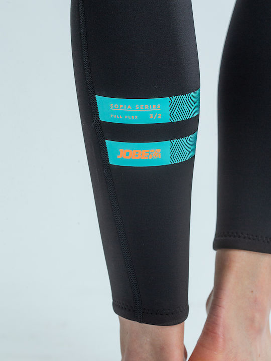 Jobe Sofia Salopetă Costum De Neopren Cu Fermoar Vintage Turcoaz 2mm