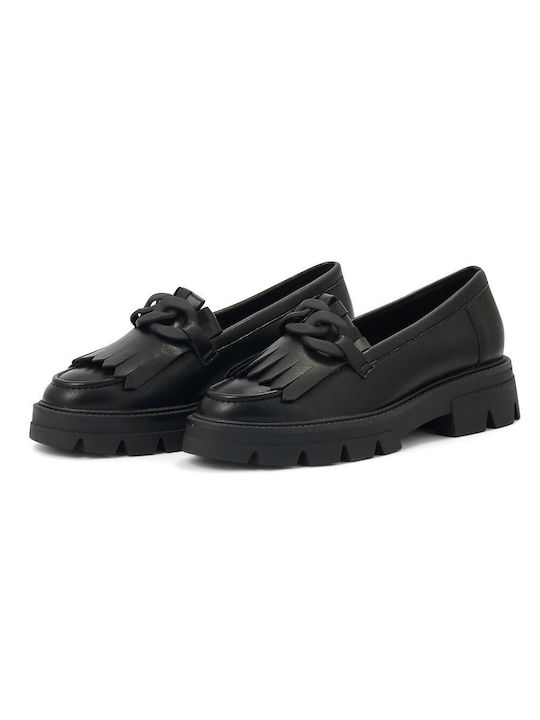 S.Oliver Women's Moccasins in Black Color